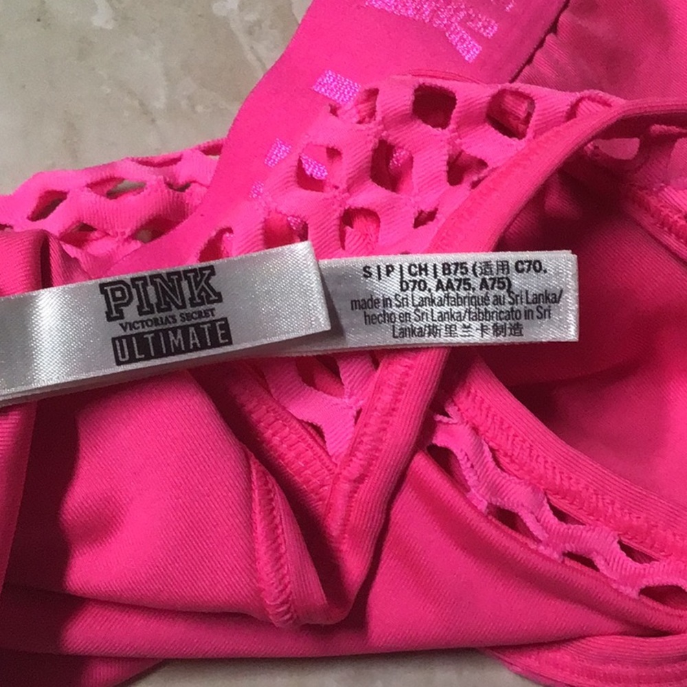 2/$20 VS Pink Sports bra - Picture 3 of 3